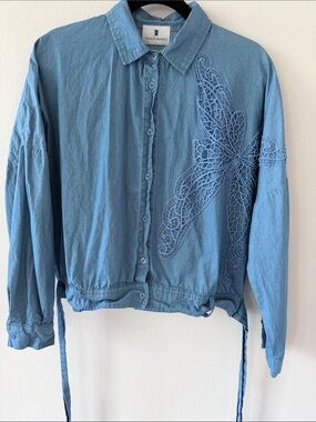 Chambray top